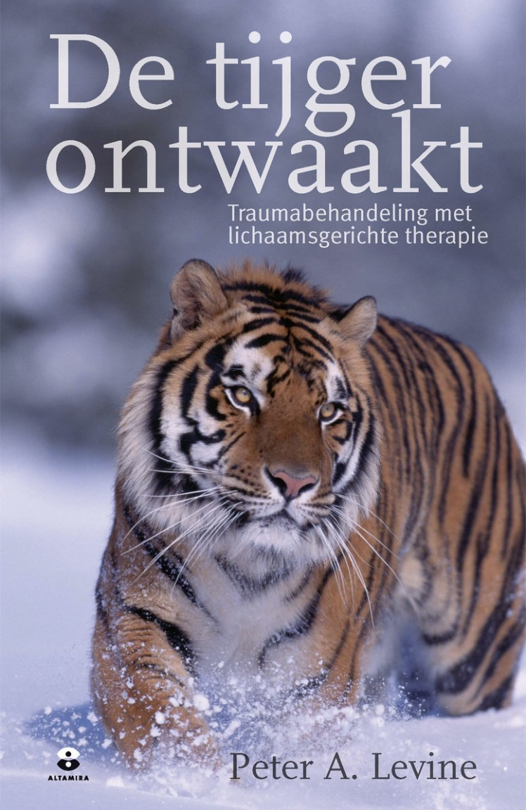 Boekomslag van De tijger ontwaakt van Peter A. Levine